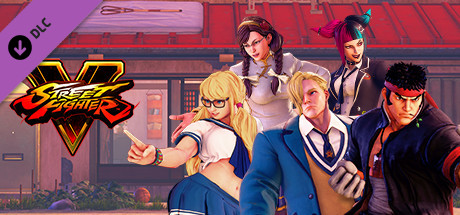 Street Fighter V - School Costumes Bundle cover art