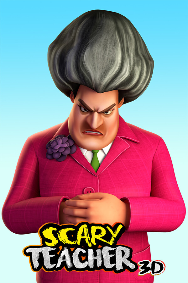 Steam portrait for Scary Teacher 3D.