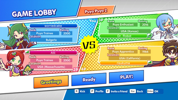Скриншот из Puyo Puyo Champions