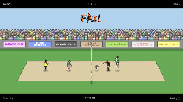 Скриншот из Actual Volleyball
