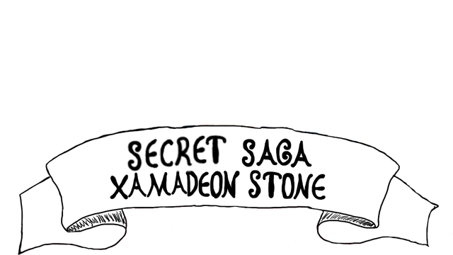 Secret Saga: Xamadeon Stone Logo