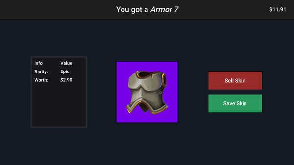 Case Simulator Weapons and Armors image