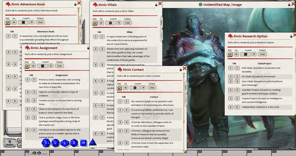 Скриншот из Fantasy Grounds - D&D Guildmasters' Guide to Ravnica