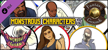 Fantasy Grounds - Monstrous Characters, Volume 6 (Token Pack)