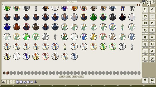Скриншот из Fantasy Grounds - Monstrous Characters, Volume 6 (Token Pack)