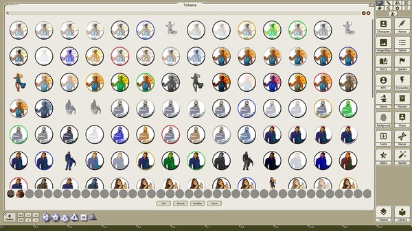 Скриншот из Fantasy Grounds - Monstrous Characters, Volume 6 (Token Pack)