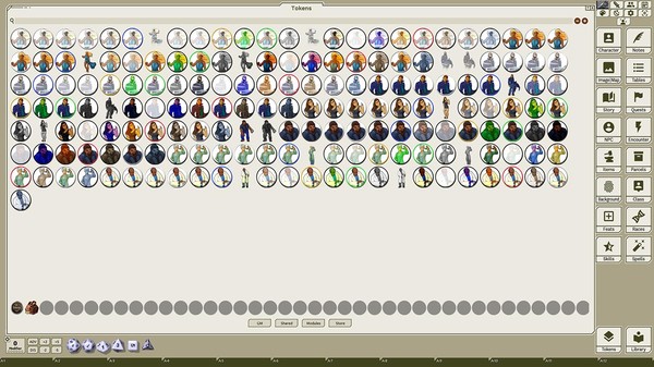 Скриншот из Fantasy Grounds - Monstrous Characters, Volume 6 (Token Pack)