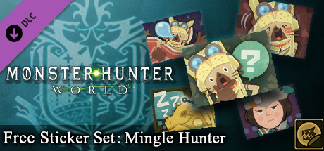 Monster Hunter: World - Free Sticker Set: Mingle Hunter cover art