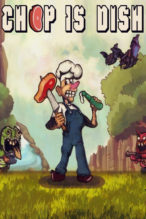 Chop is dish for steam