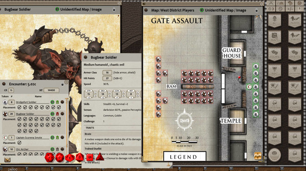 Скриншот из Fantasy Grounds - B14: The Battle for Bridgefort (5E)