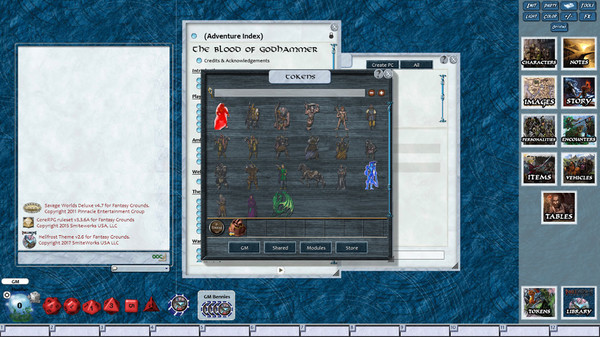 Скриншот из Fantasy Grounds - Hellfrost - The Blood of Godhammer (Savage Worlds)