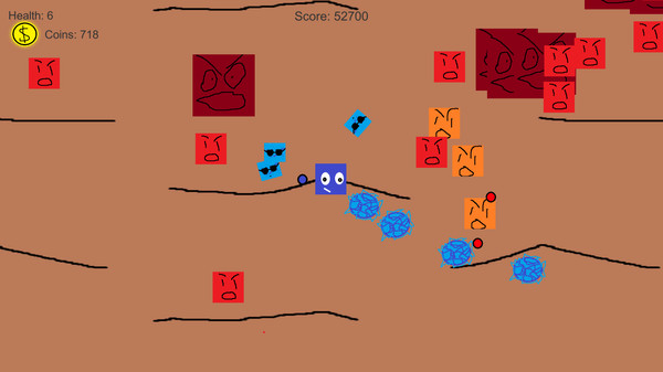 Скриншот из Blocky McBlockFace