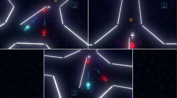 Neon Blast game for Linux 1