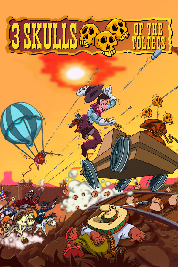 Fenimore Fillmore: 3 Skulls of the Toltecs for steam