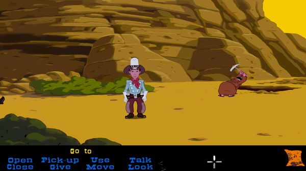 Fenimore Fillmore: 3 Skulls of the Toltecs game for Linux 1