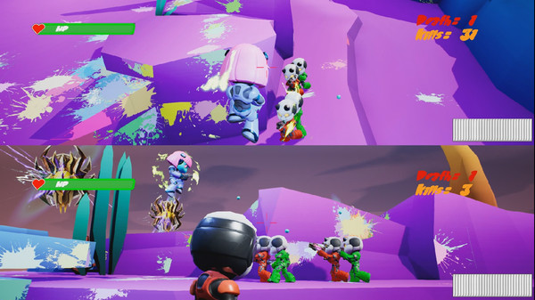 Скриншот из Paintball Chibis