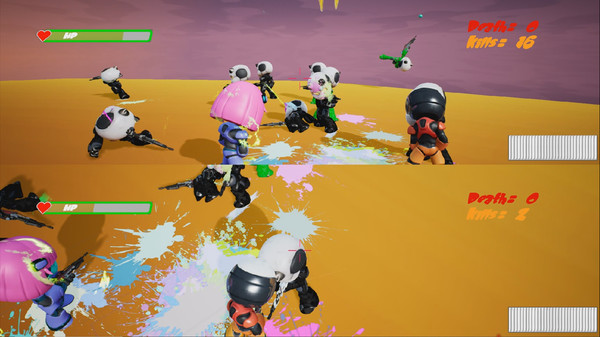 Скриншот из Paintball Chibis