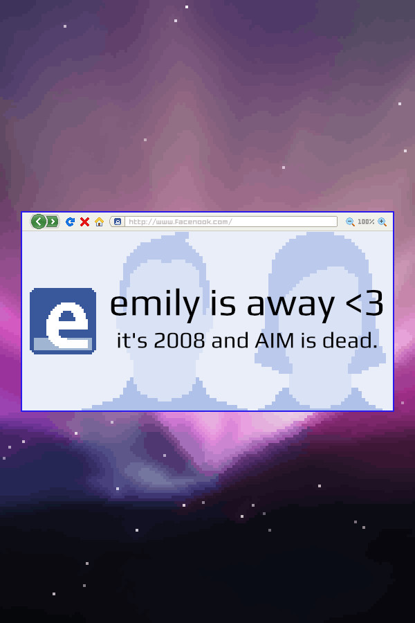 Emily is Away <3 Artwork