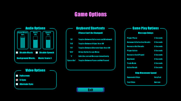 Settlers of Orion game for Linux 1