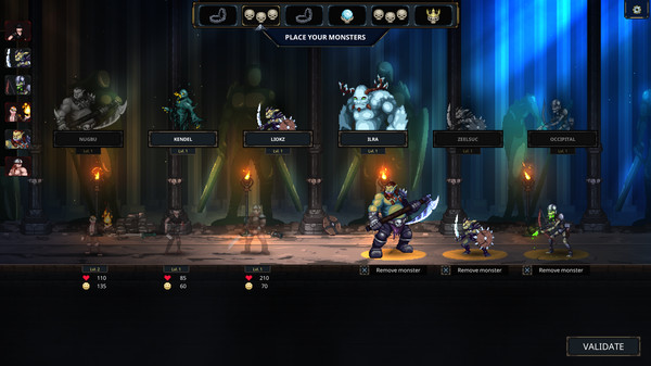Legend of Keepers: Career of a Dungeon Master game for Linux 1
