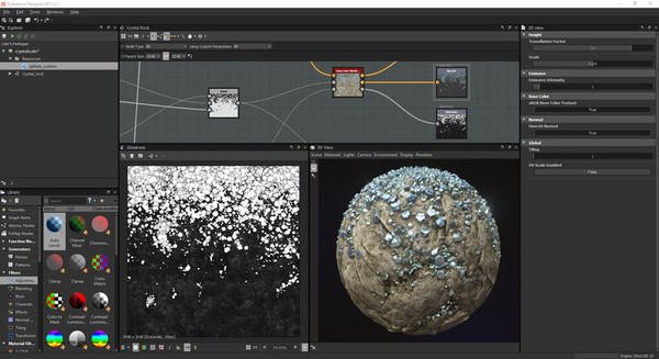 Substance Designer 2019for windows and Linux 1