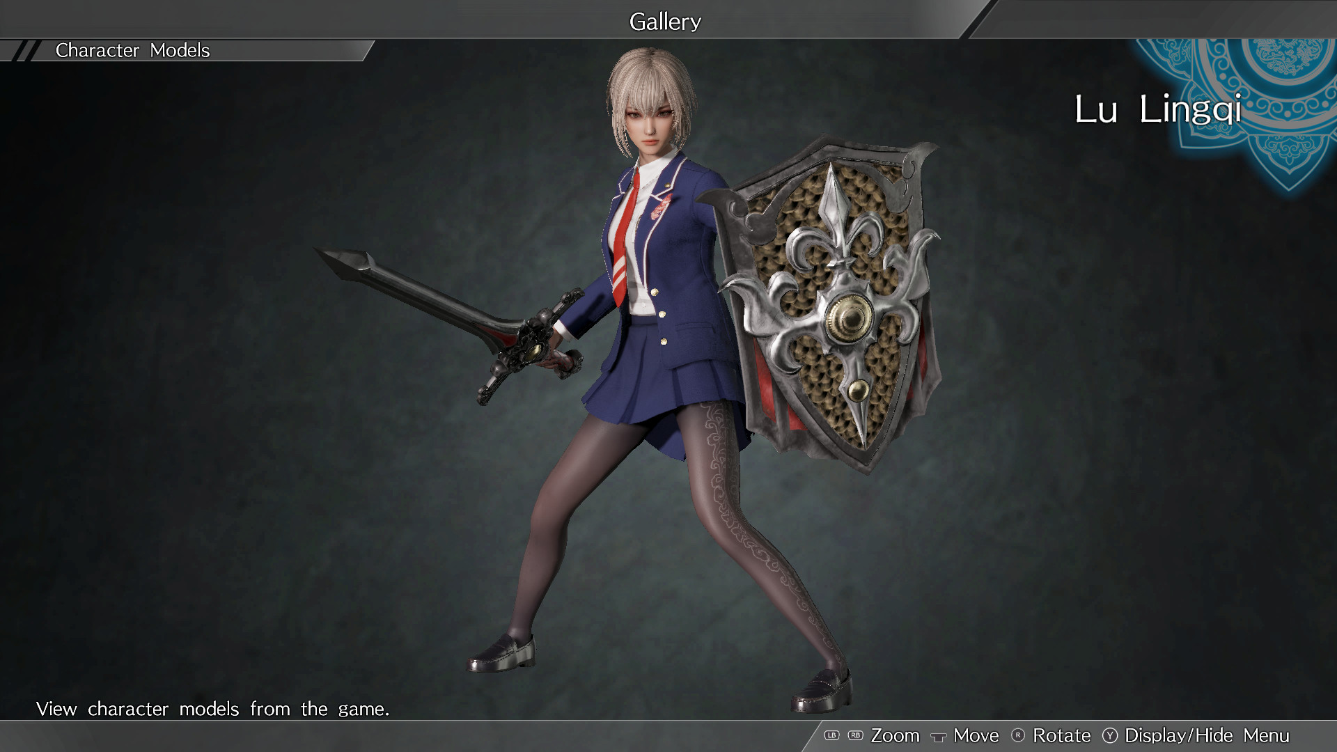 Dynasty Warriors 9 Lu Lingqi High School Girls Costume 呂玲綺 女子高生風コスチューム Keymailer