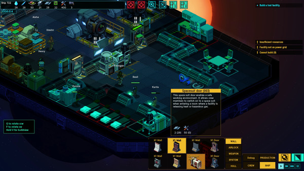 Space Haven game for Linux 1