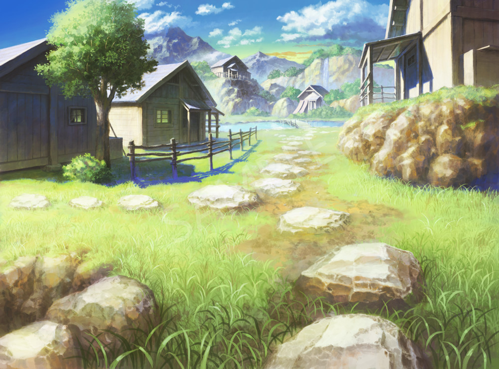 Rpg Maker Mv - Tokiwa Graphics Battle Bg No.1 Village Field On Steam