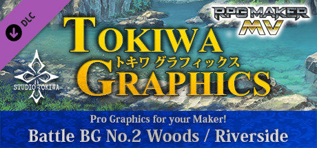 RPG Maker MV - TOKIWA GRAPHICS Battle BG No.2 Woods/Riverside cover art