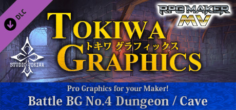 RPG Maker MV - TOKIWA GRAPHICS Battle BG No.4 Dungeon/Cave cover art
