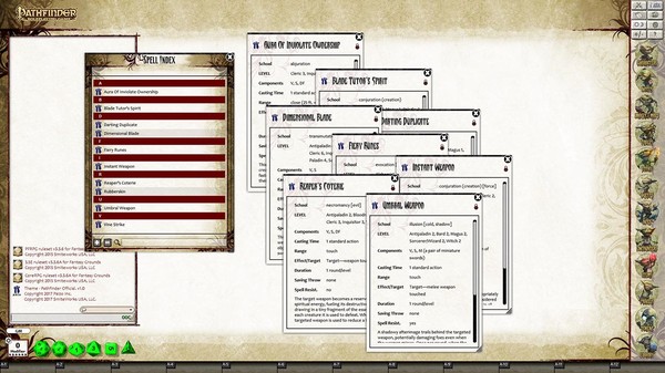 Скриншот из Fantasy Grounds - Pathfinder RPG - Melee Tactics Toolbox (PFRPG)