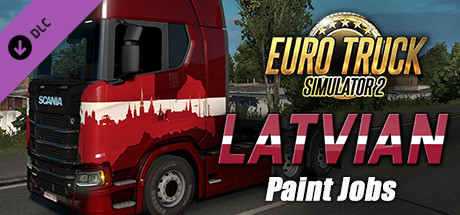 Euro Truck Simulator 2 - Latvian Paint Jobs Pack cover art