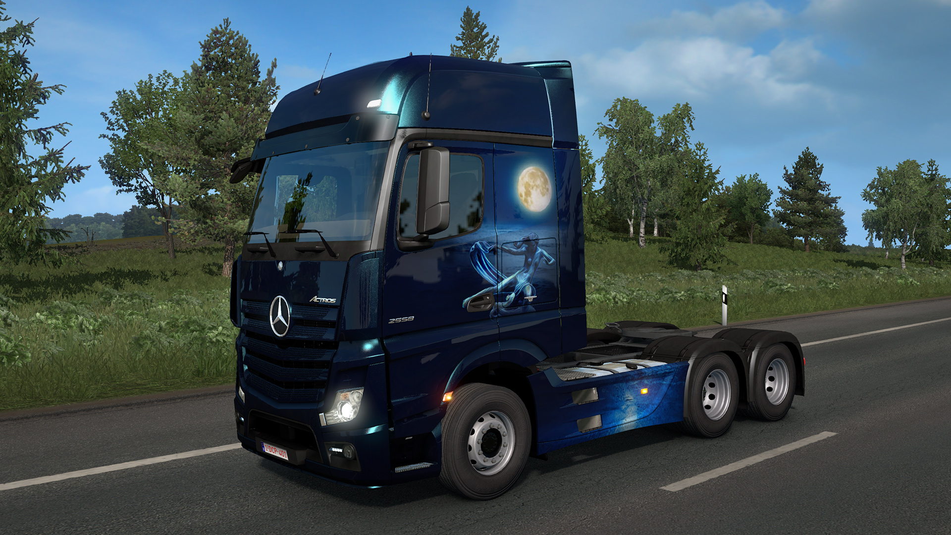 Euro truck simulator 2 - lithuanian paint jobs pack crackers