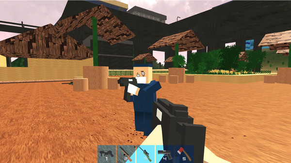 Скриншот из Pixel Battle Royale