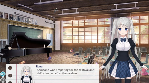 Скриншот из Runa's School Story