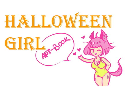 Скриншот из Halloween Girl - Art Book