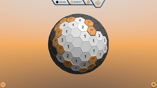 Globesweeper game for Linux 1