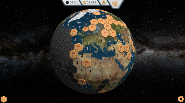 Скриншот из Globesweeper