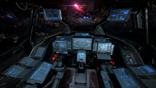 Скриншот из Space Battle VR