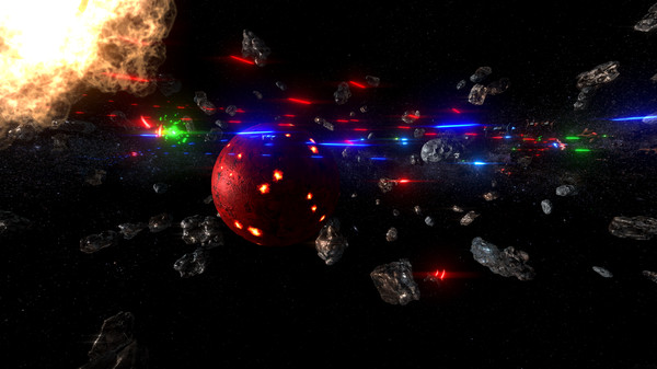 Скриншот из Space Battle VR