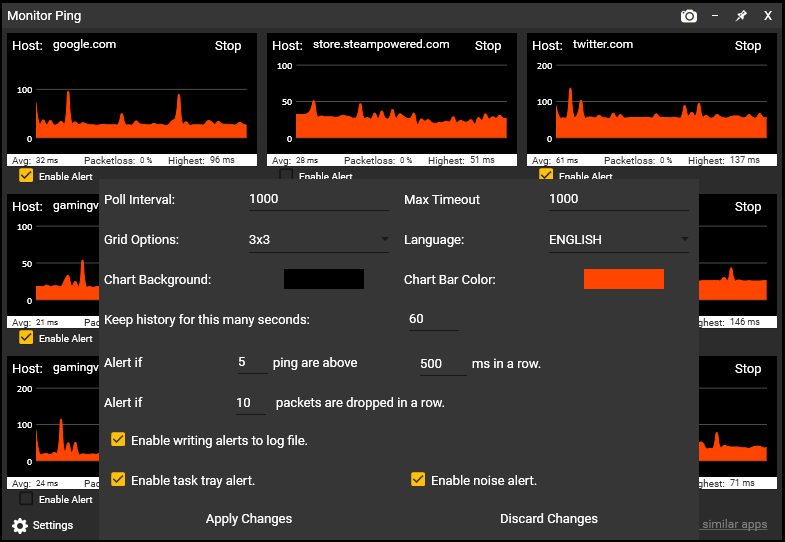 Приложения monitor. Ping Monitor Tray. Ping статистика в играх. Apps Monitor. Gaming latency and Ping.