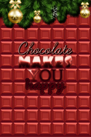 Chocolate makes you happy: New Year