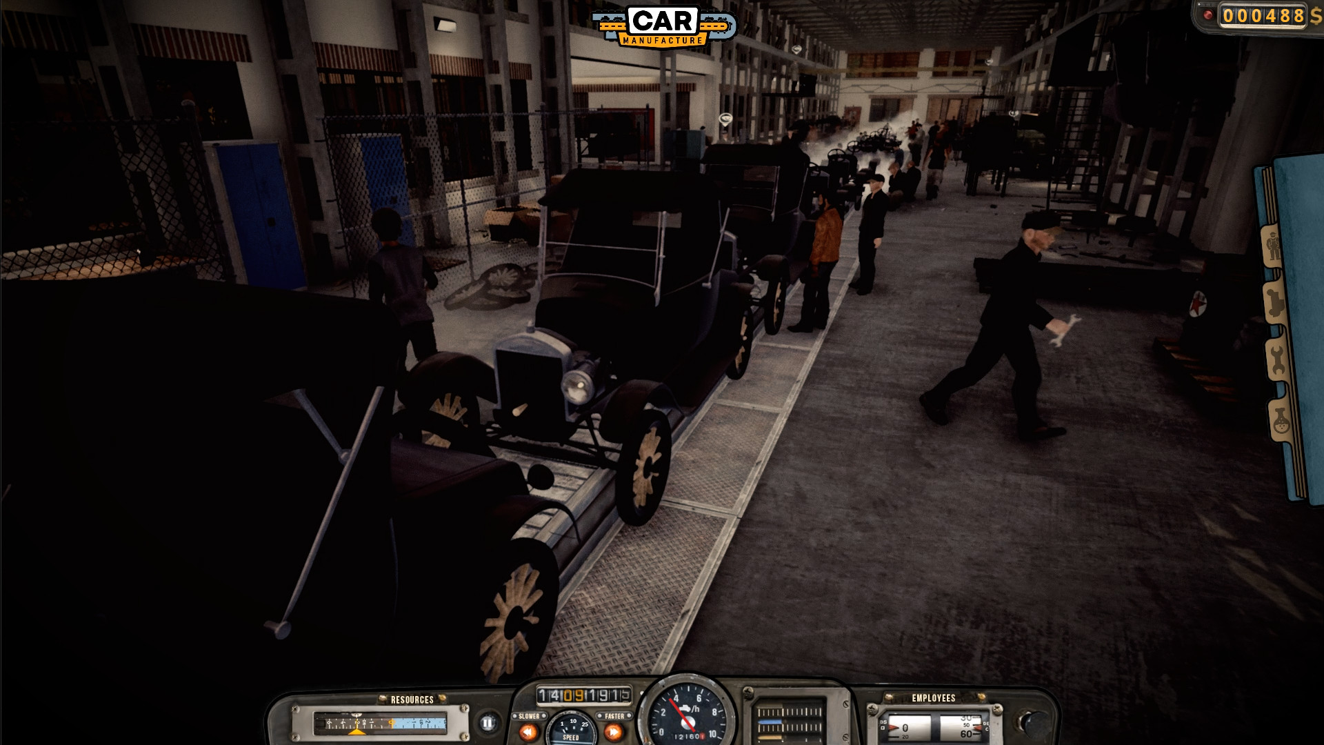 car manufacture on steam