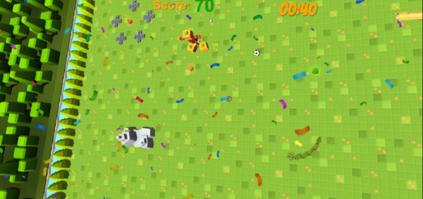 VR Snake Battle （head and neck exercise）：control a snake battle by moving your neck and head following doctors' guides game for Linux 1