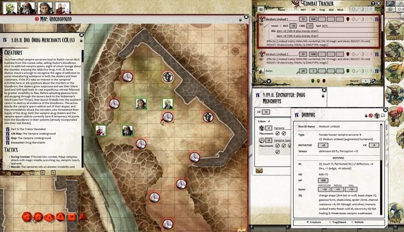 Скриншот из Fantasy Grounds - Pathfinder RPG - Carrion Crown AP 5: Ashes at Dawn (PFRPG)