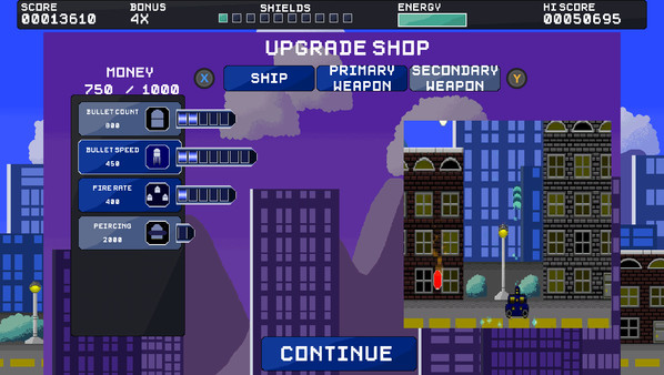 Tecroroid Assault game for Linux 1