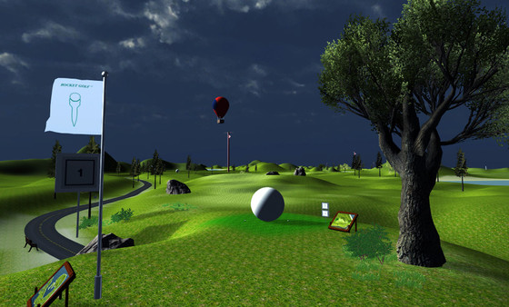 Скриншот из Rocket Golf