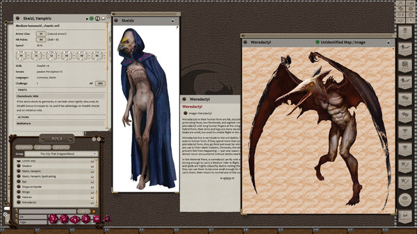 Скриншот из Fantasy Grounds - The City That Dripped Blood (5E)