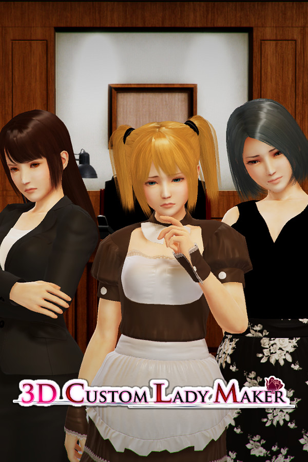 Steam portrait for 3D Custom Lady Maker.