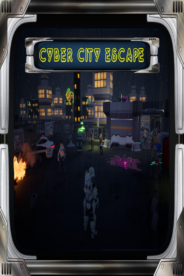 Steam portrait for Cyber City Escape.